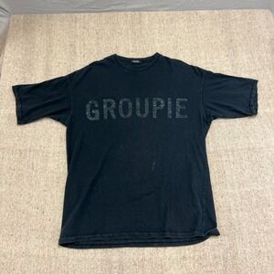 Groupie Undercover Shirt Mens Medium Black